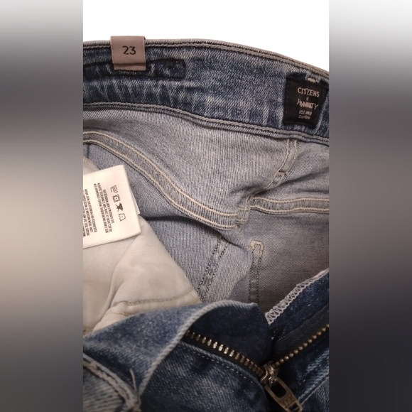 Citizens of Humanity by Jerome Dahan Skinny Jeans Women Size 23, Blue Jeans. - Picture 8 of 9